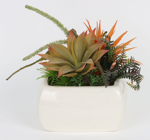 6*6*7''Greenery Arrangement Décor